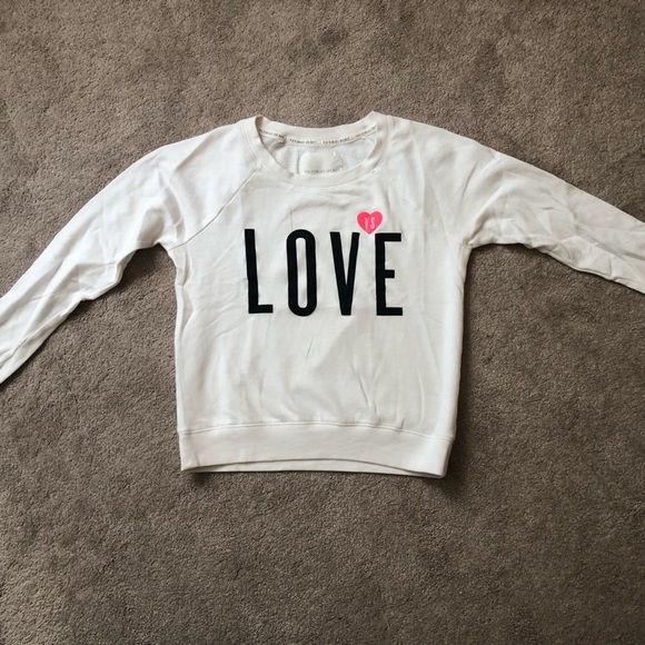 3 Small Victoria Secret hoodies/sweatshirts. 2 PINK VS hoodies & 1 VS sweatshirt - Picture 6 of 13